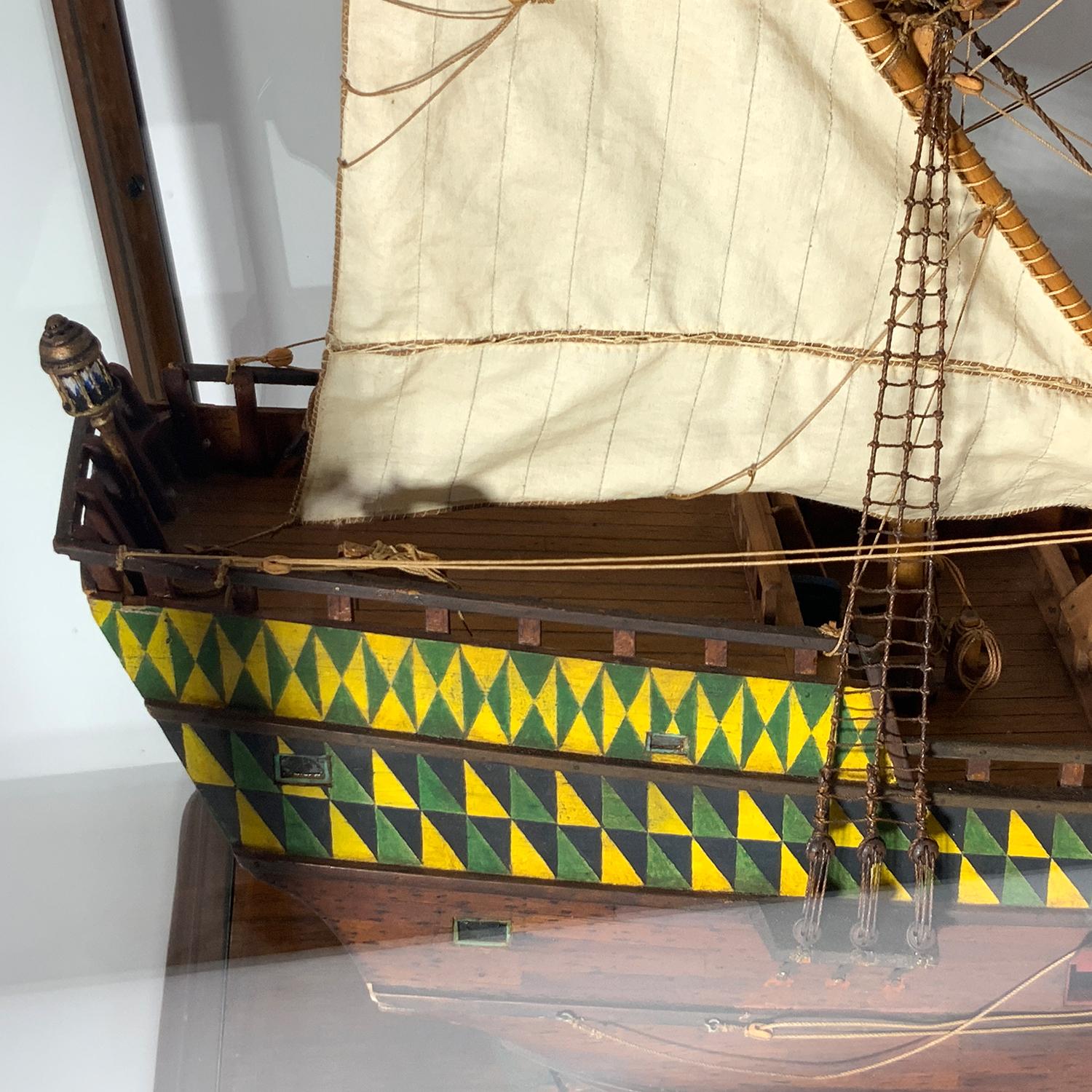 Early 20th Century 1928 Model of Mayflower by Walter Simonds For Sale