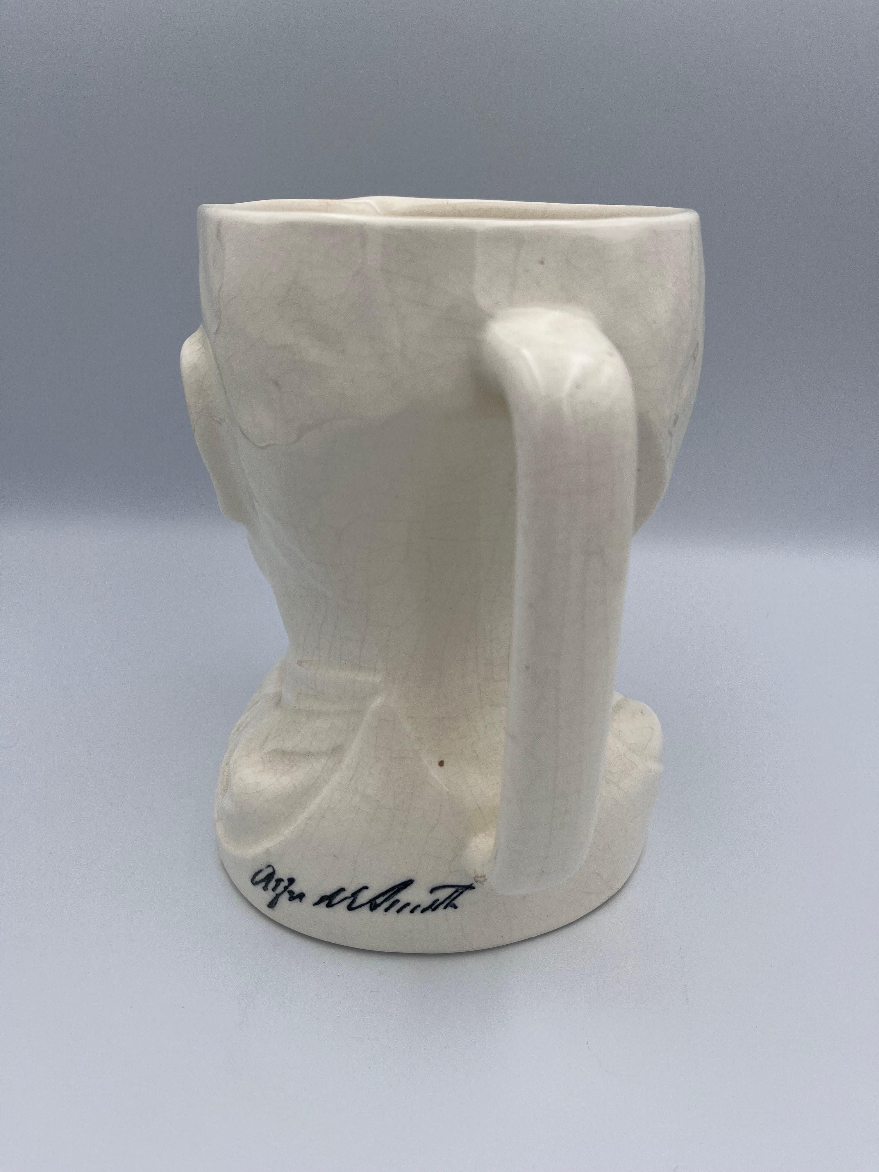 1928 Paire de produits patriotiques pour les élections  Herbert Hoover Alfred Smith Pitchers en vente 6