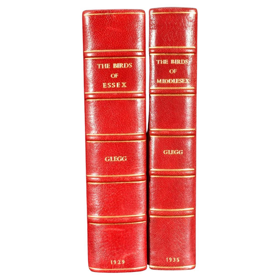 1929-1935 A History of the Birds of Essex and Middlesex de William E. Williams en vente