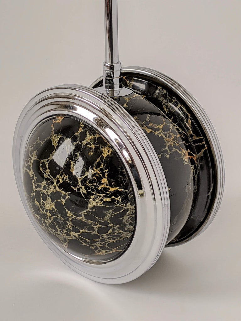 1929 Art Deco Standing/Floor Rolling Cigar Ashtray 'The Belmet Rollodor