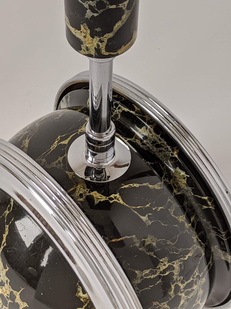 1929 Art Deco Standing/Floor Rolling Cigar Ashtray 'The Belmet Rollodor