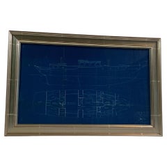 Antique 1929 Blueprint by John Alden