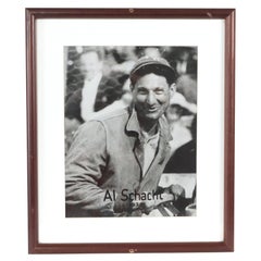 1929 Gerahmte Baseballspieler Al Schacht Fotografie
