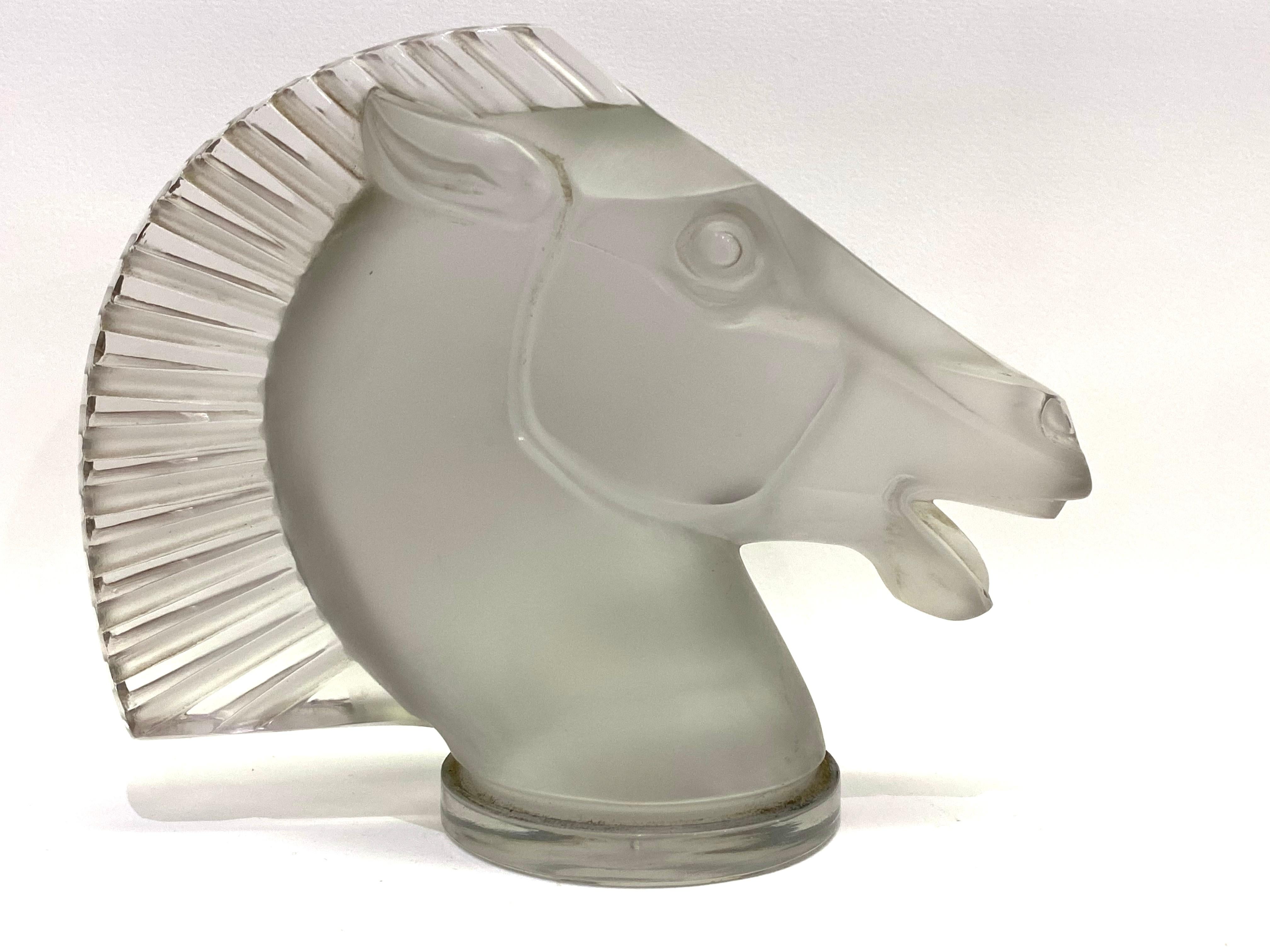 lalique horse head