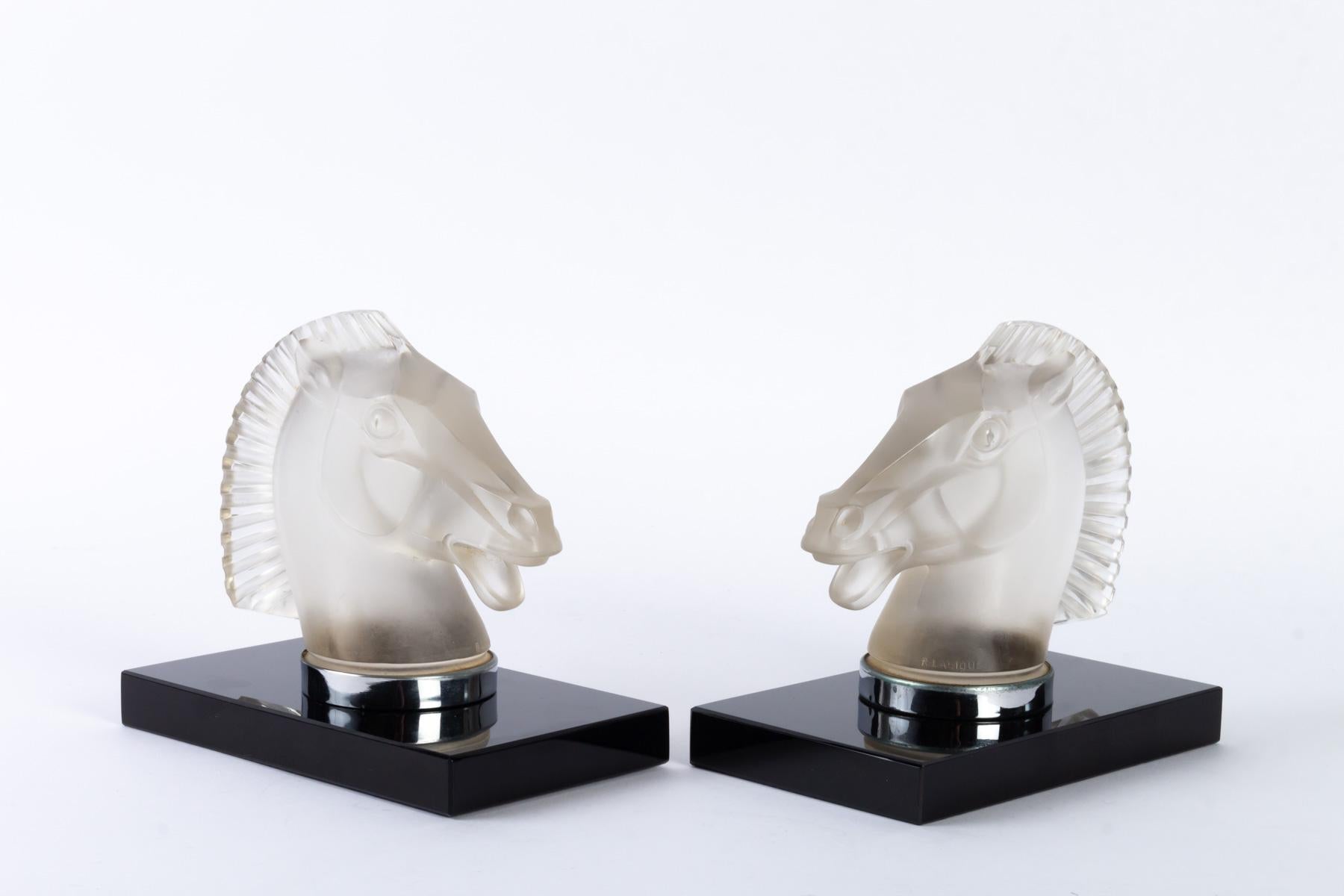 René Lalique pair of 