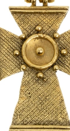 19.2K Gold Cross