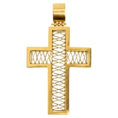 19.2K Gold Cross