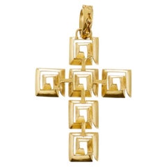 19.2K Gold Cross