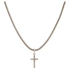 19.2K Gold Necklace with Cross