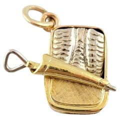19.2 Karat Gelbgold Sardine Box Charm #16307
