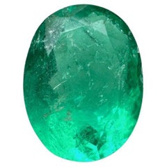 1,93 carati 9,5x7,3 Smeraldo ovale colombiano verde sfuso