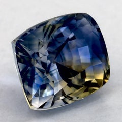 1.93 Karat Blauer Saphir Cushion Loser Edelstein