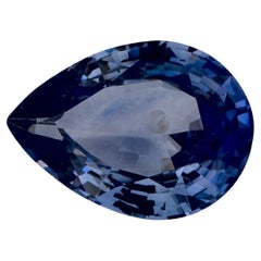 1.93 Ct Blue Sapphire Pear Loose Gemstone 1.93 Ct Blue Sapphire Pear Loose Gemstone