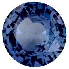 1.93 Ct Blue Sapphire Round Loose Gemstone