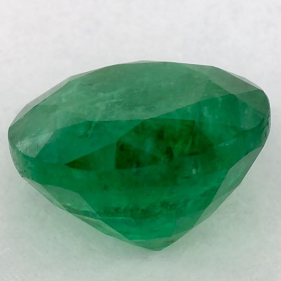 1.93 Ct Emerald Round Loose Gemstone In New Condition For Sale In Fort Lee, NJ