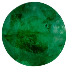 1.93 Ct Emerald Round Loose Gemstone