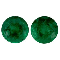 1.93 Ct Emerald Round Loose Gemstone
