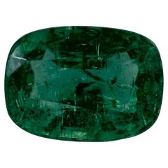 1.93 Carat Naturel Emerald Cushion Loose Gemstone (pierre précieuse en vrac)