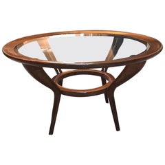 1930-1935 Italian Walnut Coffee Table