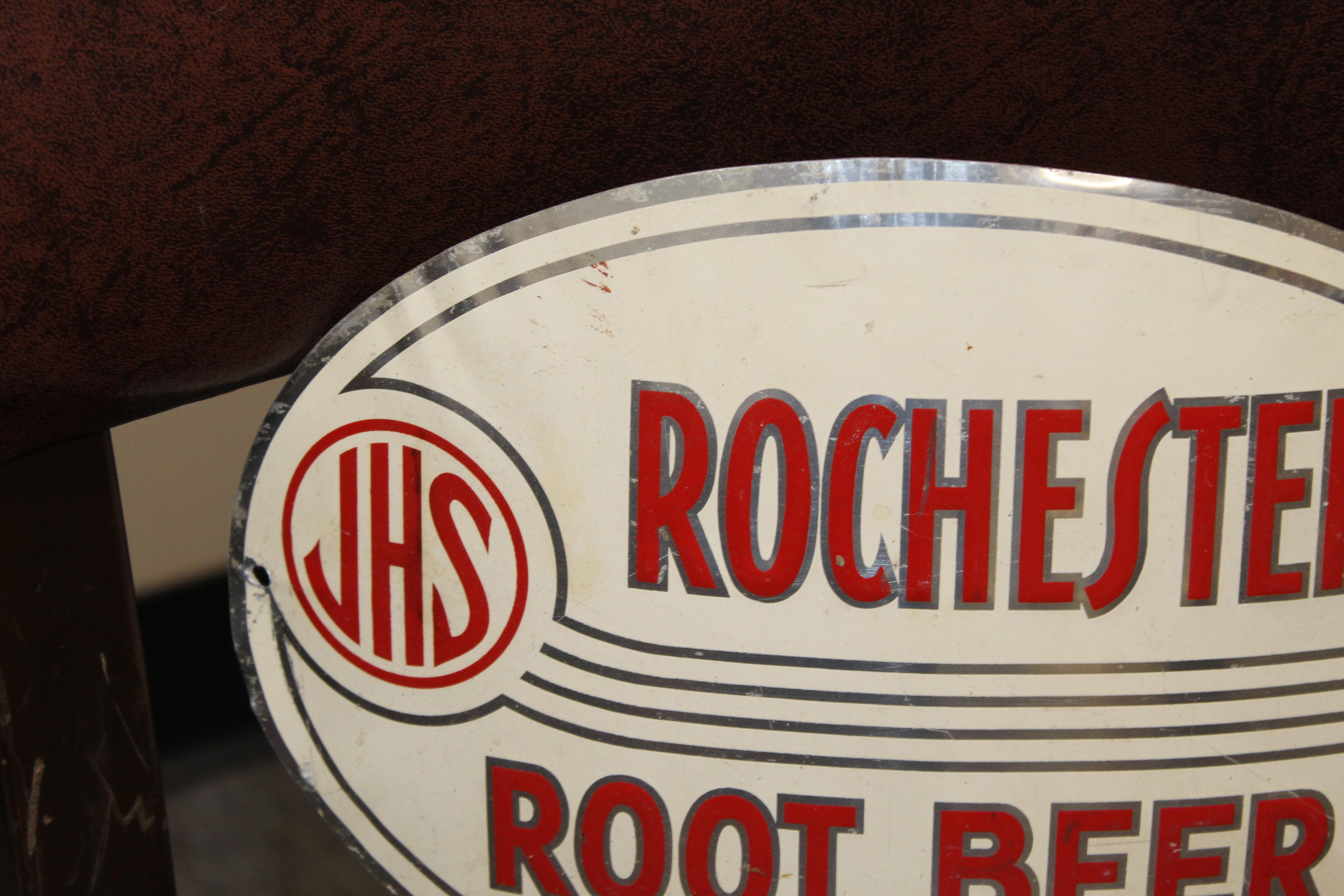 JHS and Rochester Root Beer were started by J. Hungerford Smith around the turn of the last Century in New York. Smith had developed a way of preserving fruit juices and making syrups for year-round use. He also developed his own root beer syrup and