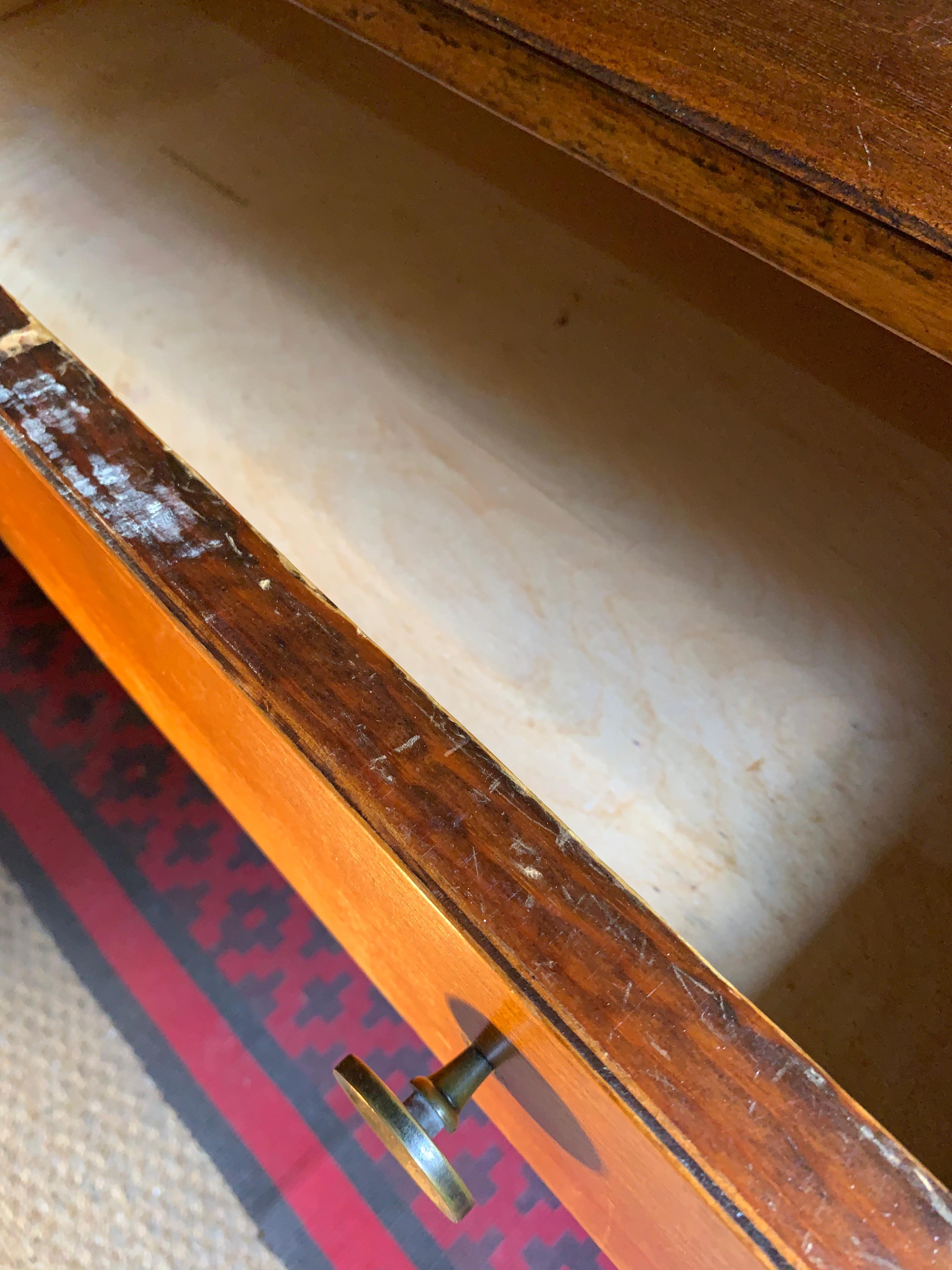 Mid-20th Century 1930/40s Swedish three drawer commode For Sale