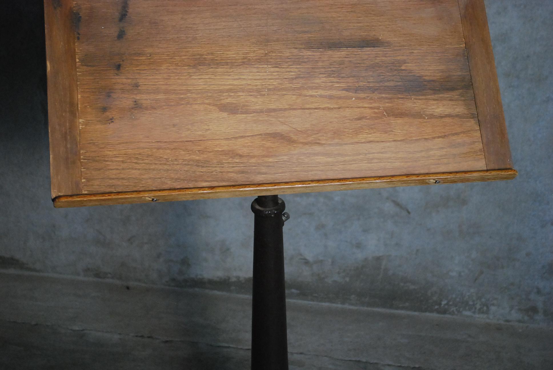 Industrial 1930 Adjustable Drafting Table
