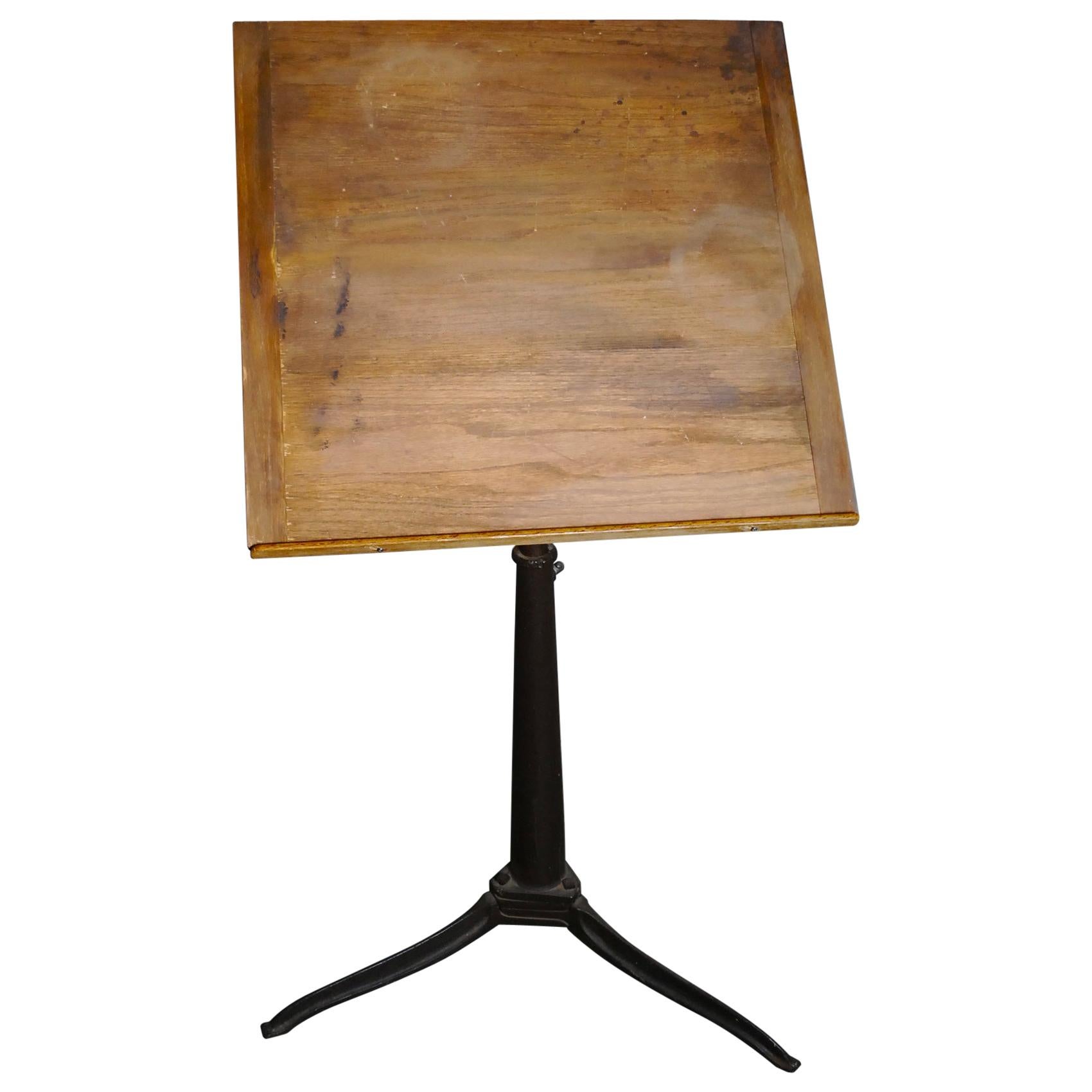 1930 Adjustable Drafting Table