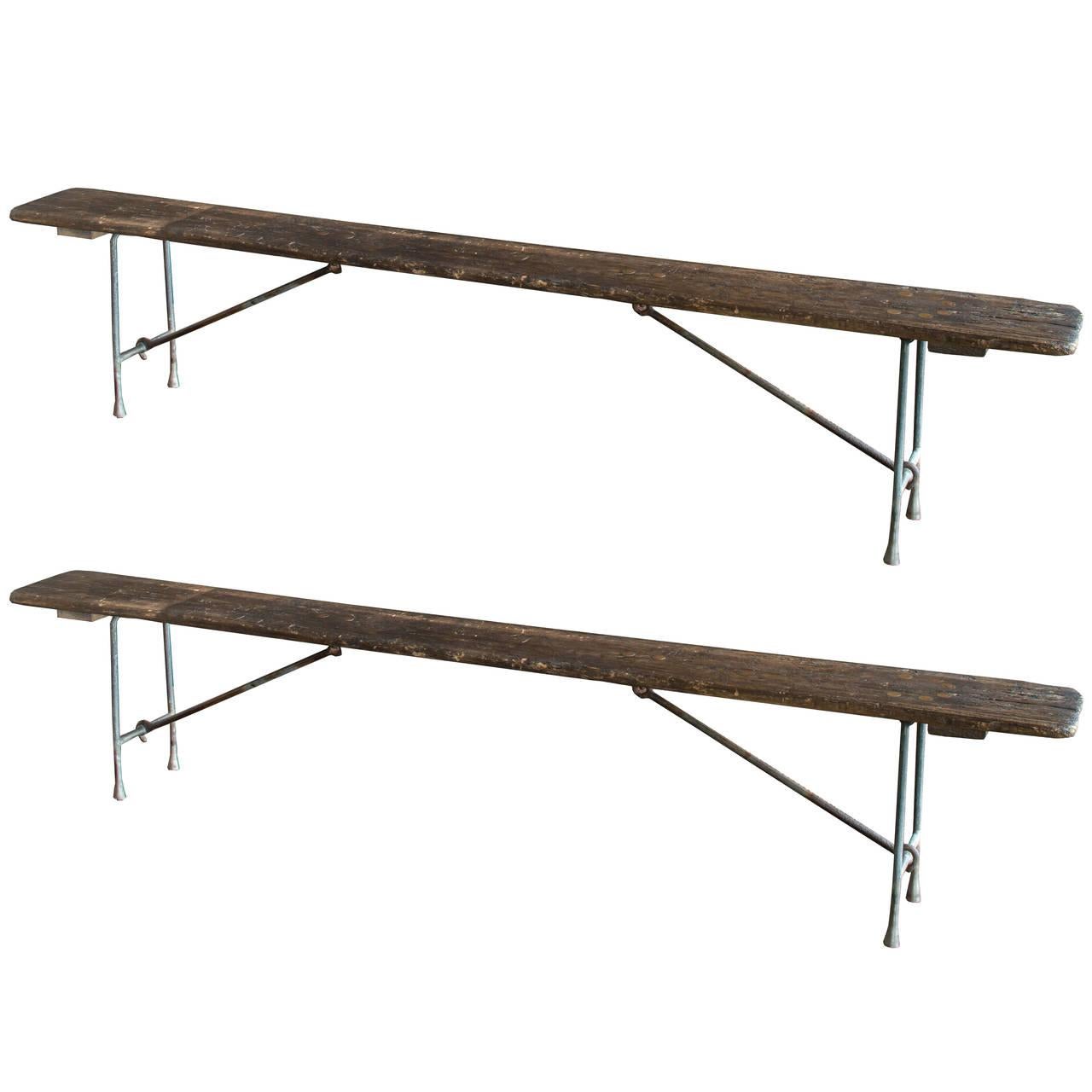 1930 Aircraft Carrier Navel Benches For Sale