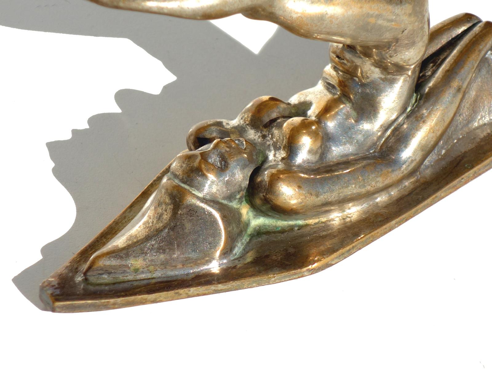 Woman Sculpture
Annie Fokker Cottrau
Italy, 1930-1940

Silver Bronze
