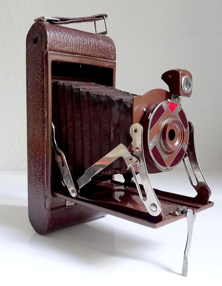1930 Art Deco Design Icon Kodak Gift Camera No. 1A with Original Jewel Boxes For Sale 5