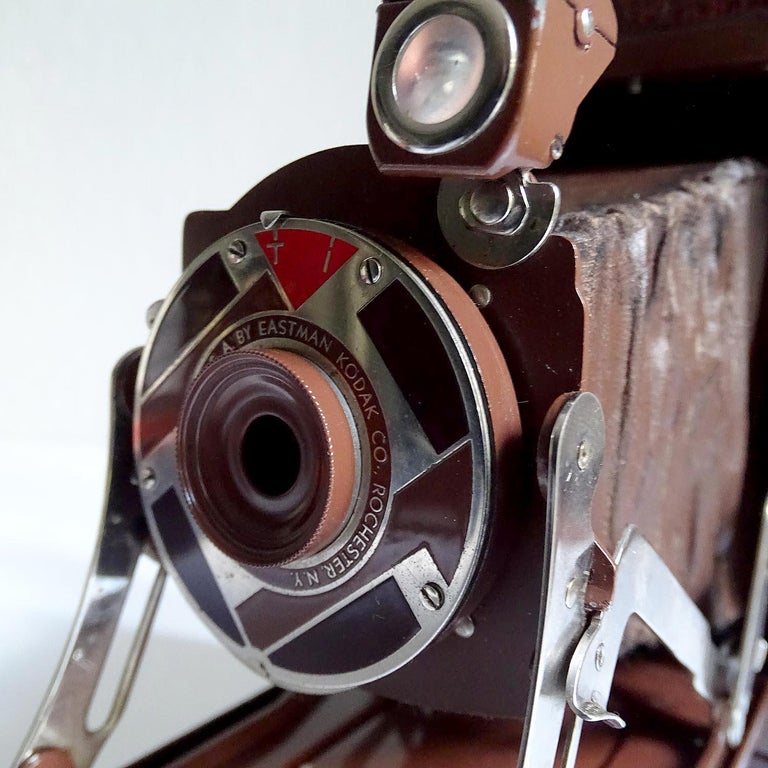 1930 Art Deco Design Icon Kodak Gift Camera No. 1A with Original Jewel Boxes For Sale 9