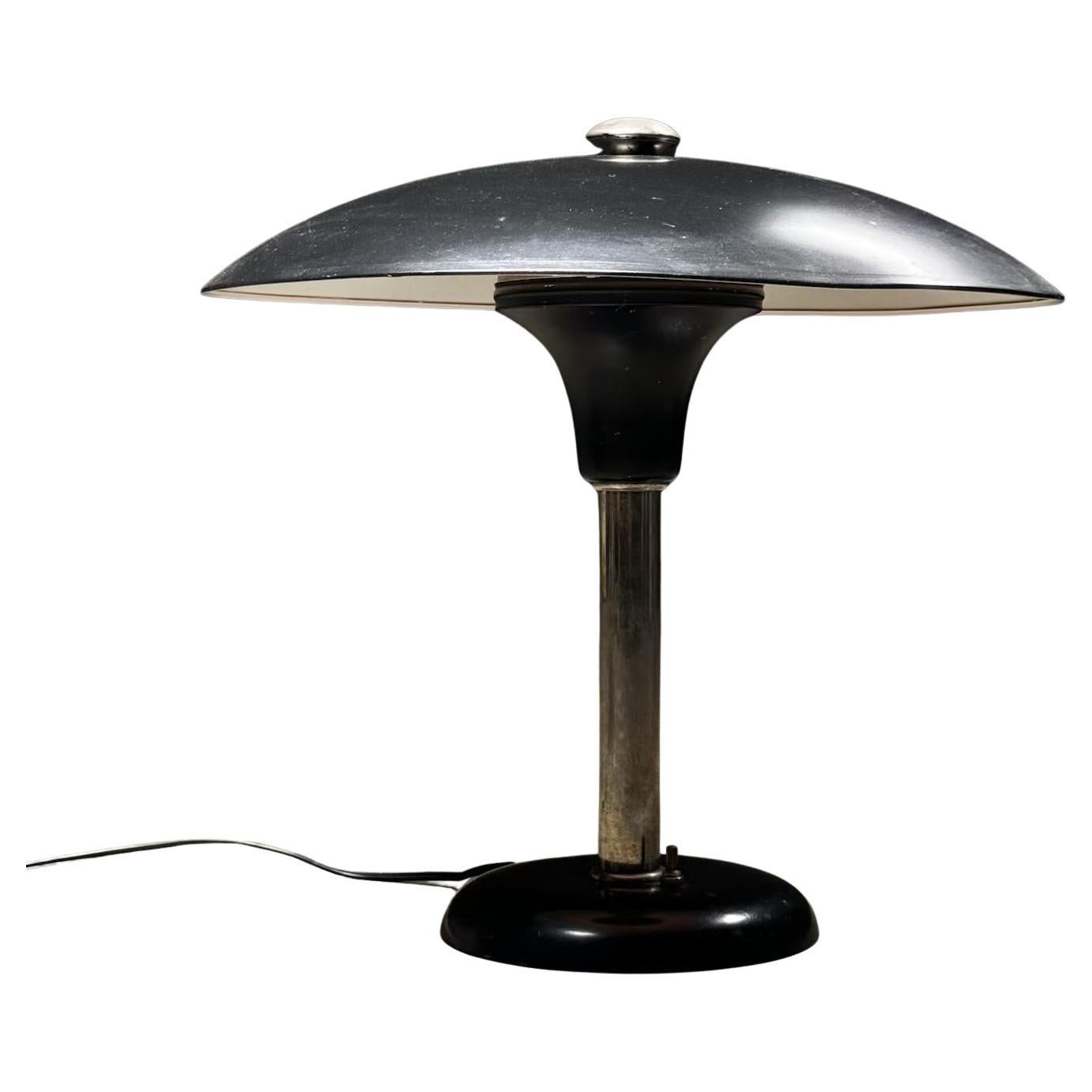 1930 Art-déco-Schreibtischlampe von Max Schumacher