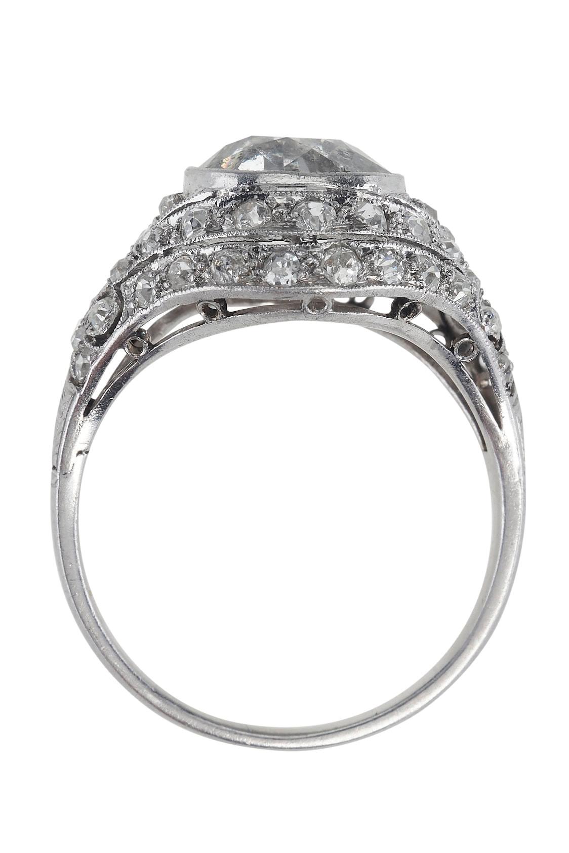 Donna 1930 Art Deco Diamond Ring in vendita