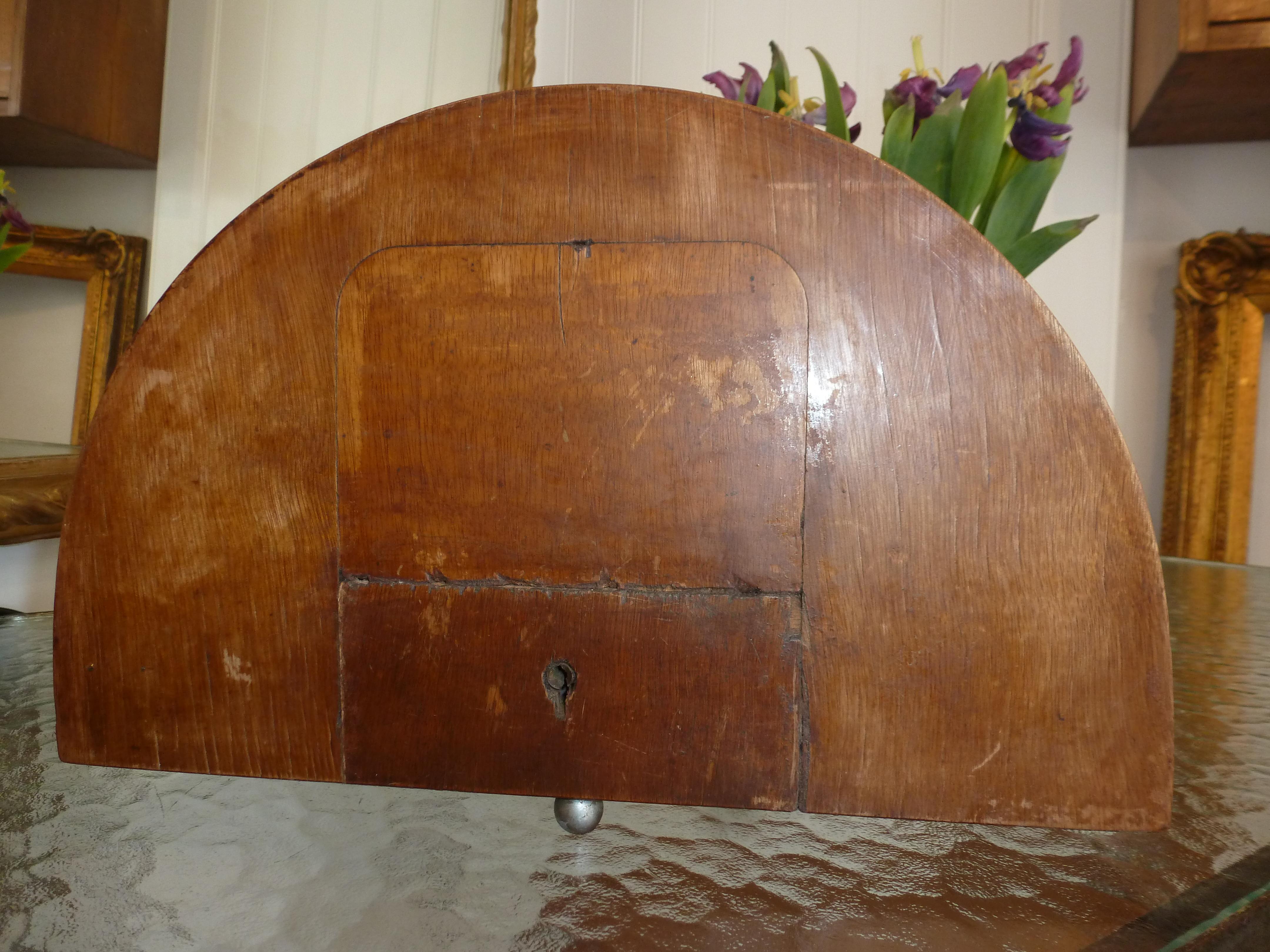 Silver Plate 1930 Art Deco Dome French Mantel Table Desk Clock Thuya Burr Lemonwood Rosewood For Sale