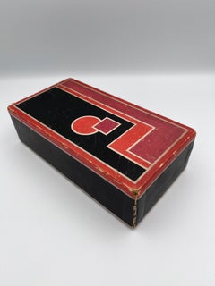 1930 Art Decó Cámara de regalo Walter Dorwin Teague Kodak 1A en caja y estuche originales