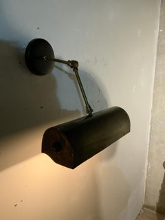 1930 Brass Wall Picture Art Light