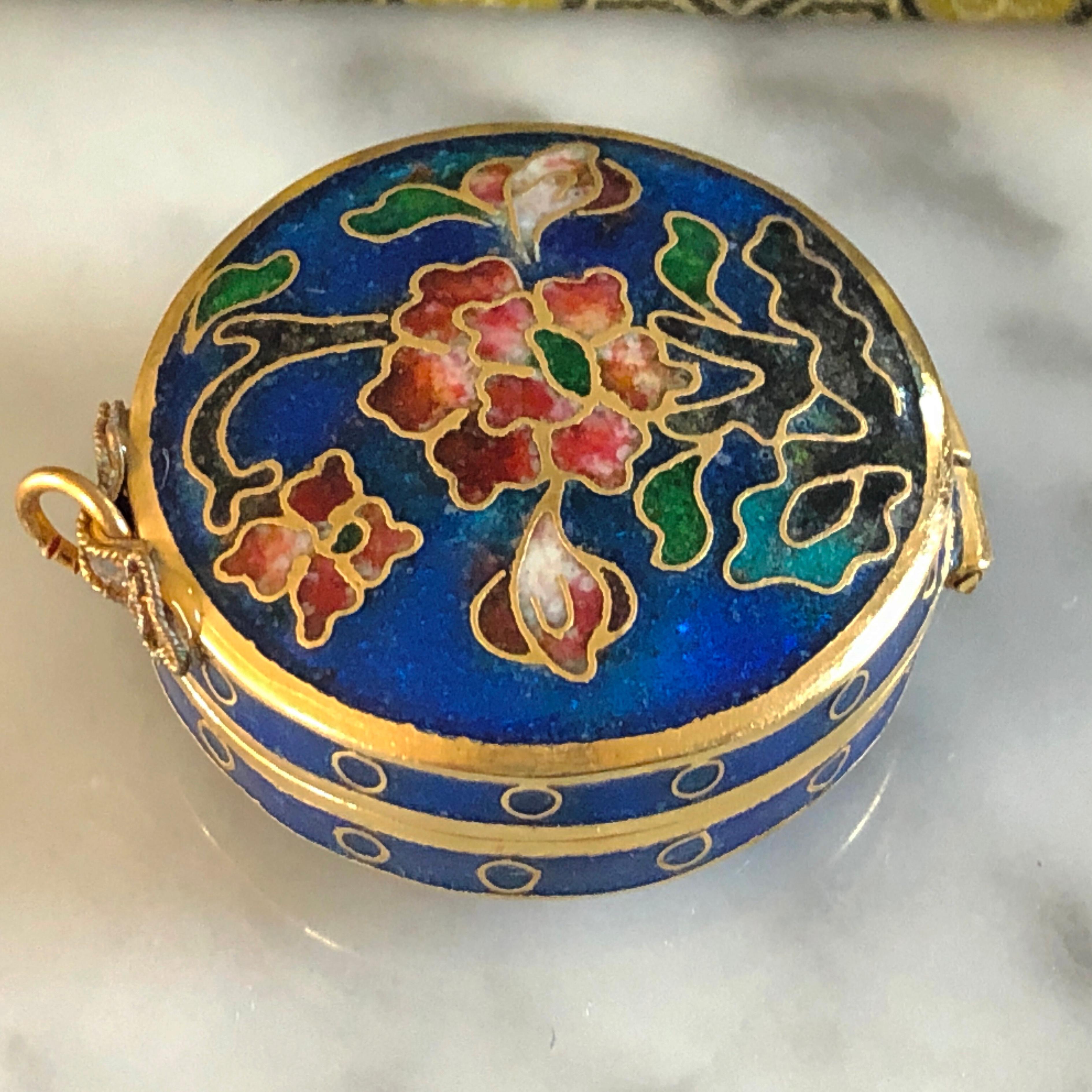 1930 Chinese Export Cloisonné Pill Boxes Collection 3