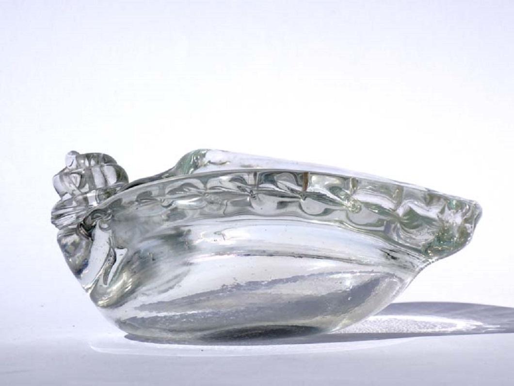 1930 Ercole Barovier Art Deco Schillerndes Muranoglas Rauchset (Italian) im Angebot