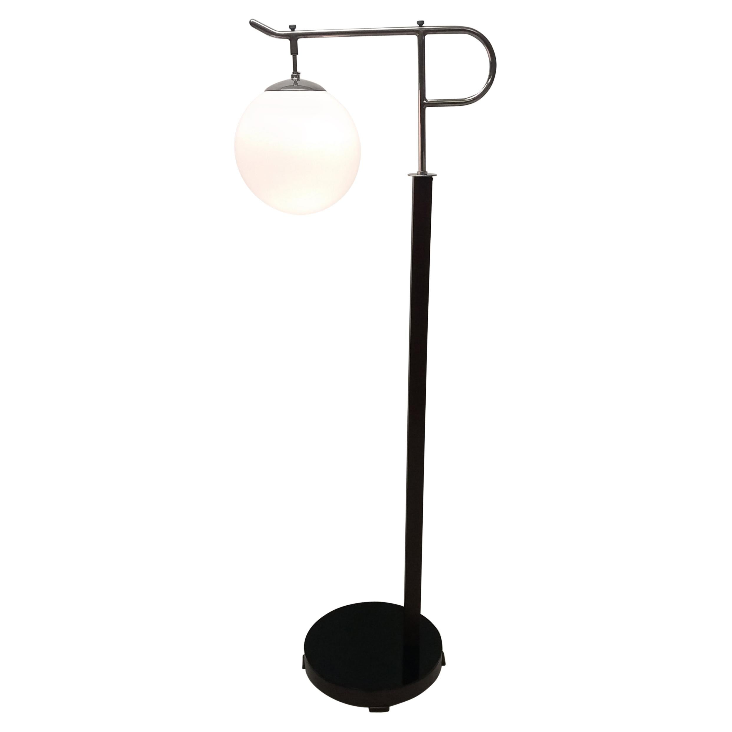 1930 Floor Lamp by Halabala, Funkcionalism, Czechoslovakia