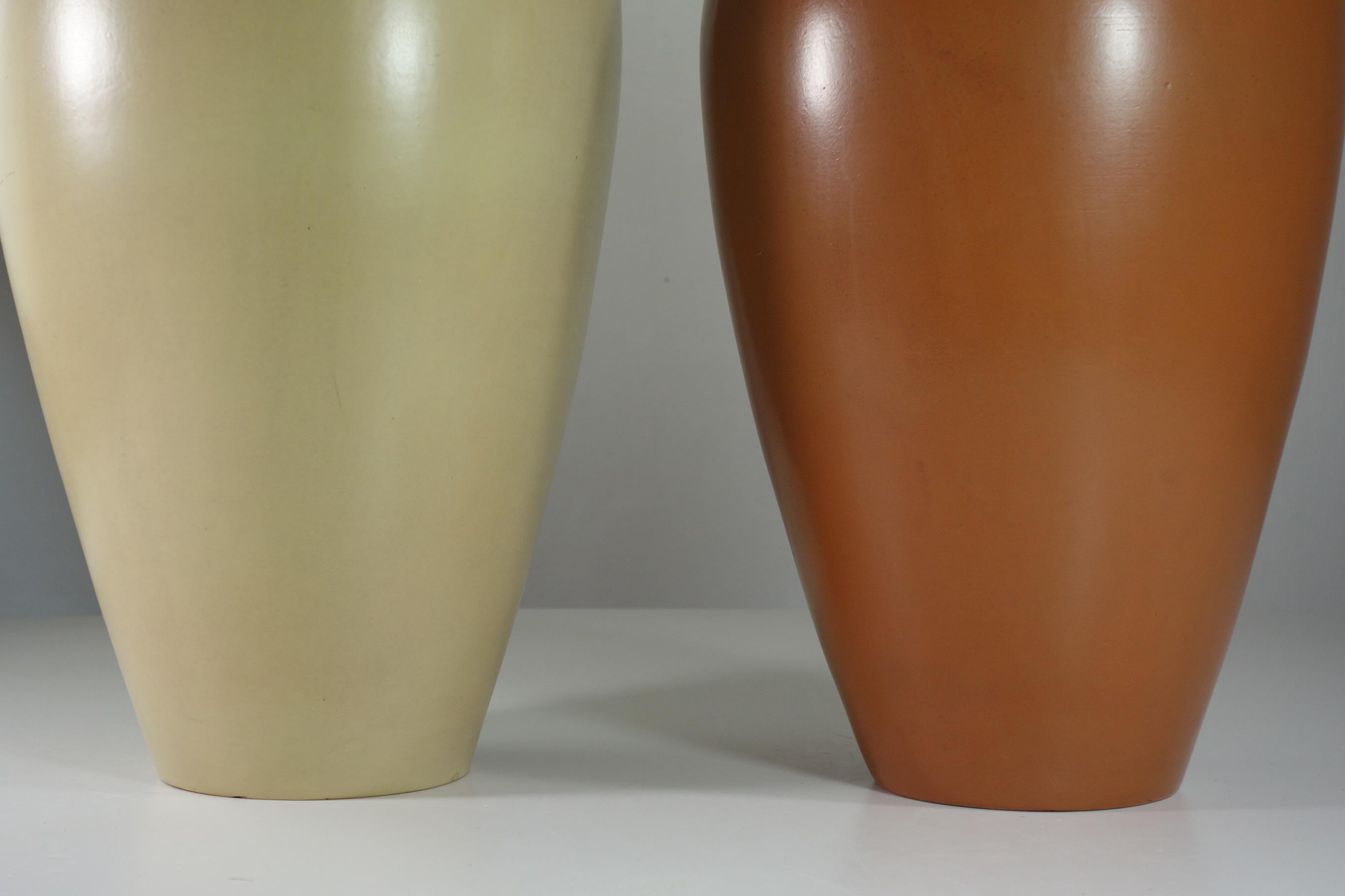 Art déco Paire de vases italiens Art Déco Giovanni Gariboldi Richard Ginori, 1930 en vente