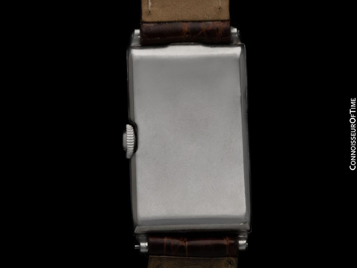 1930 Gruen Vintage Techni - Quadron (Rolex Prince) Watch, 14K Gold-Filled en vente 2
