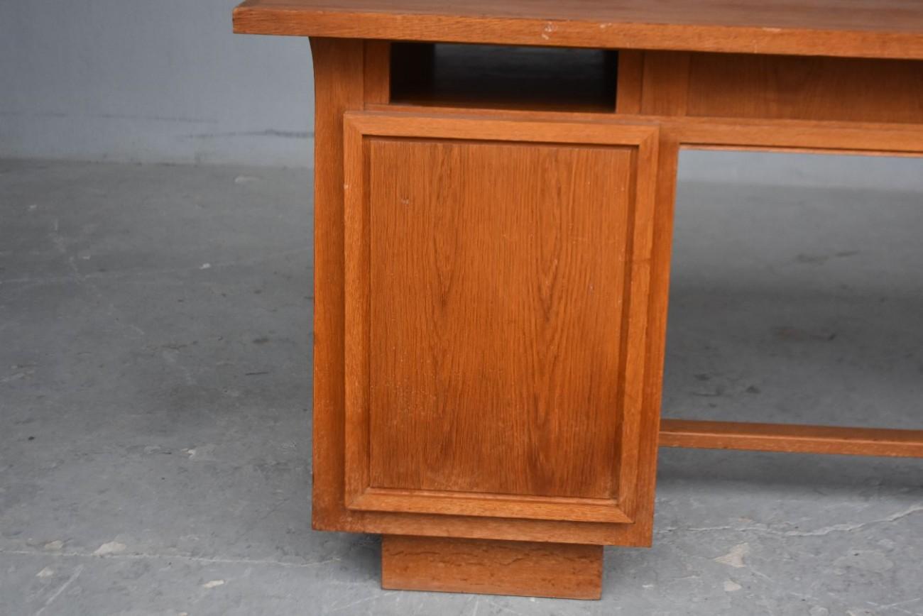 Bureau en chêne de style Art Déco d'Auguste Vallin, 1930 4
