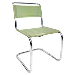 1930 Sedia originale tedesca in tubolare d'acciaio modello B33 di Marcel Breuer