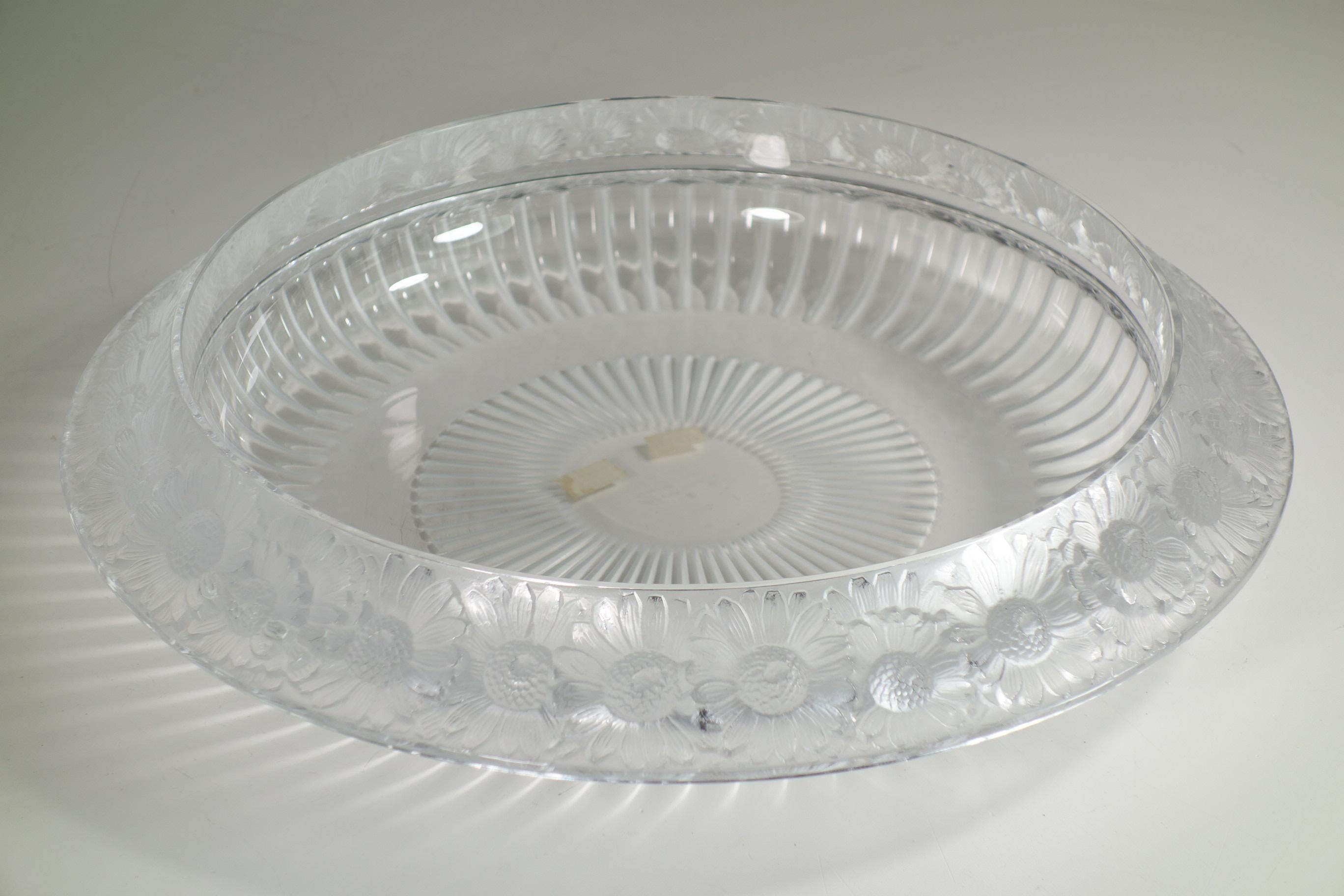 Art Déco 1930 René Lalique Ciotola decorativa 