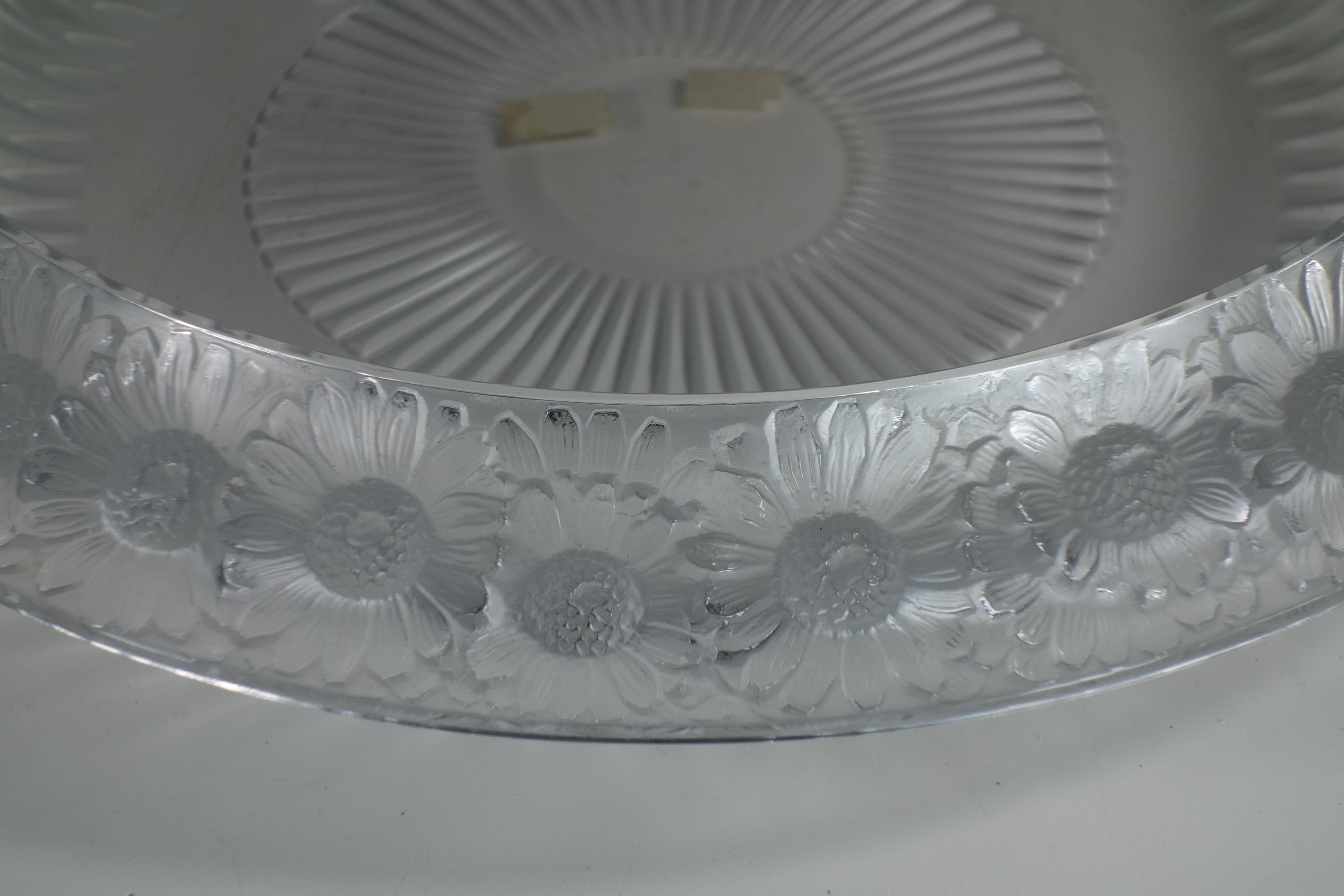 Cristallo 1930 René Lalique Ciotola decorativa 