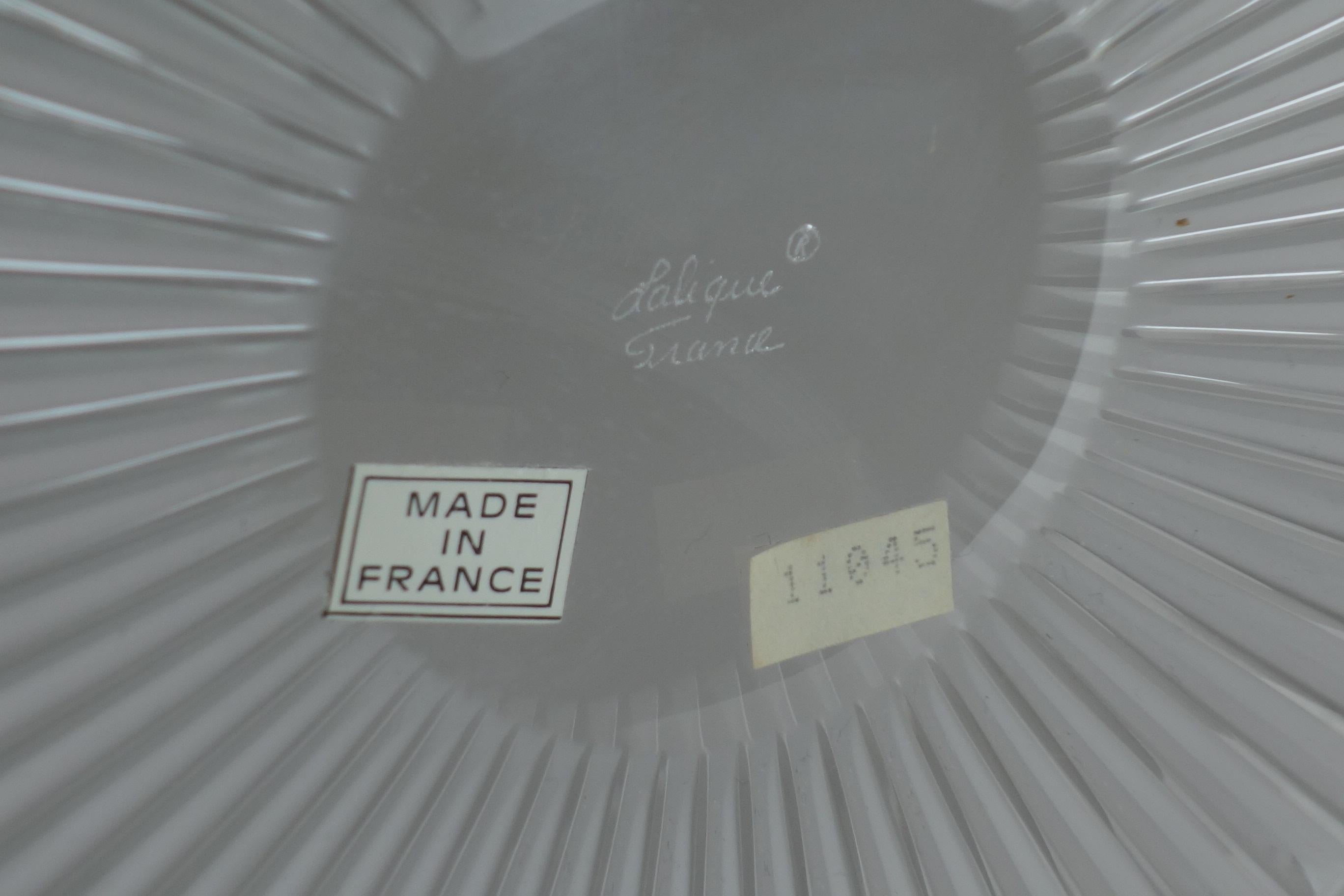 1930 René Lalique Ciotola decorativa 