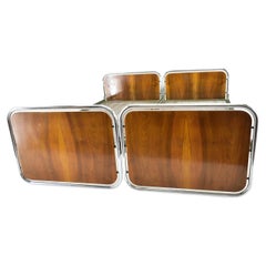 1930´S Bauhaus Tubular Steel Beds, by Beck Arnošt for Mucke-Melder