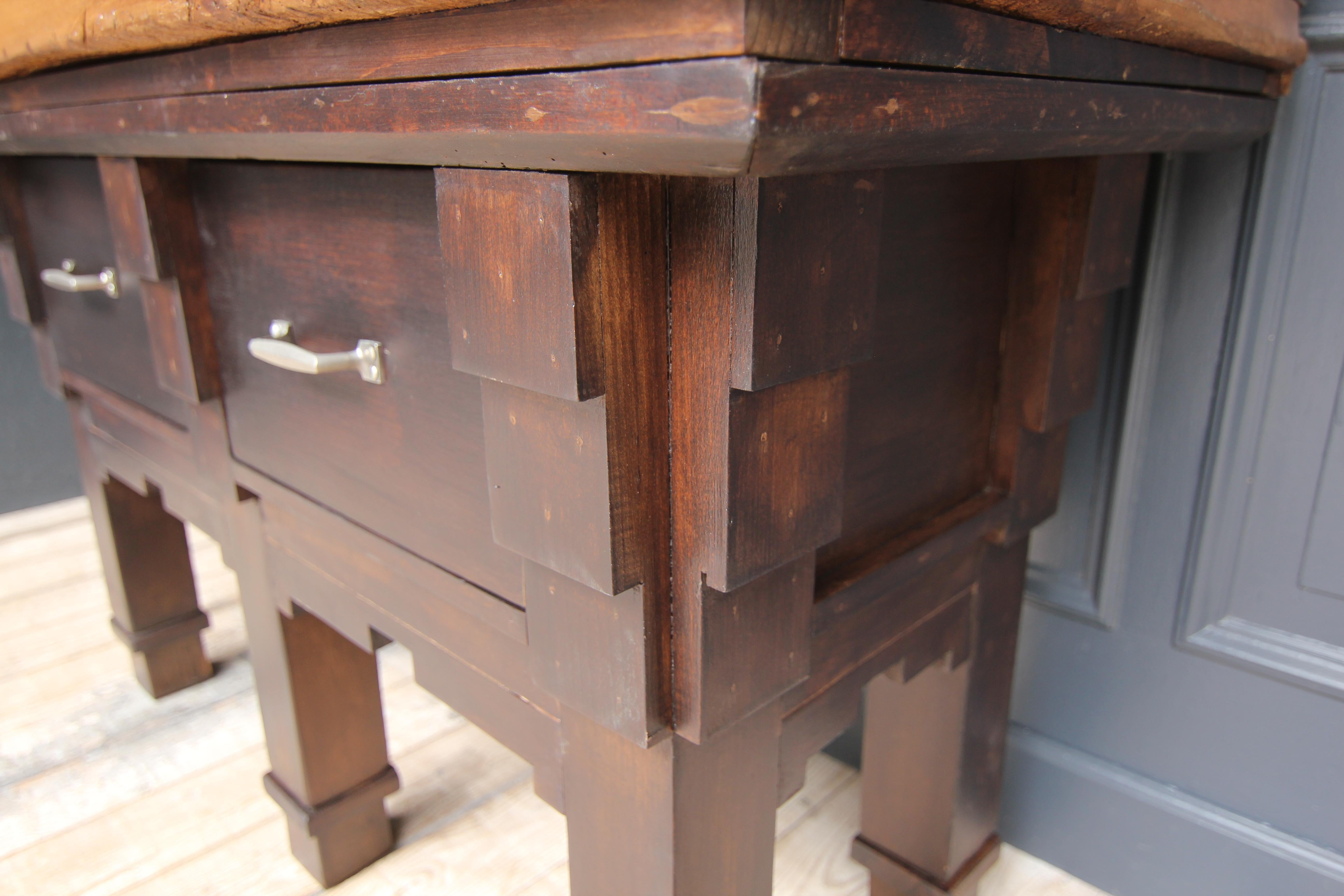 1930´s Butcher Block Table 6