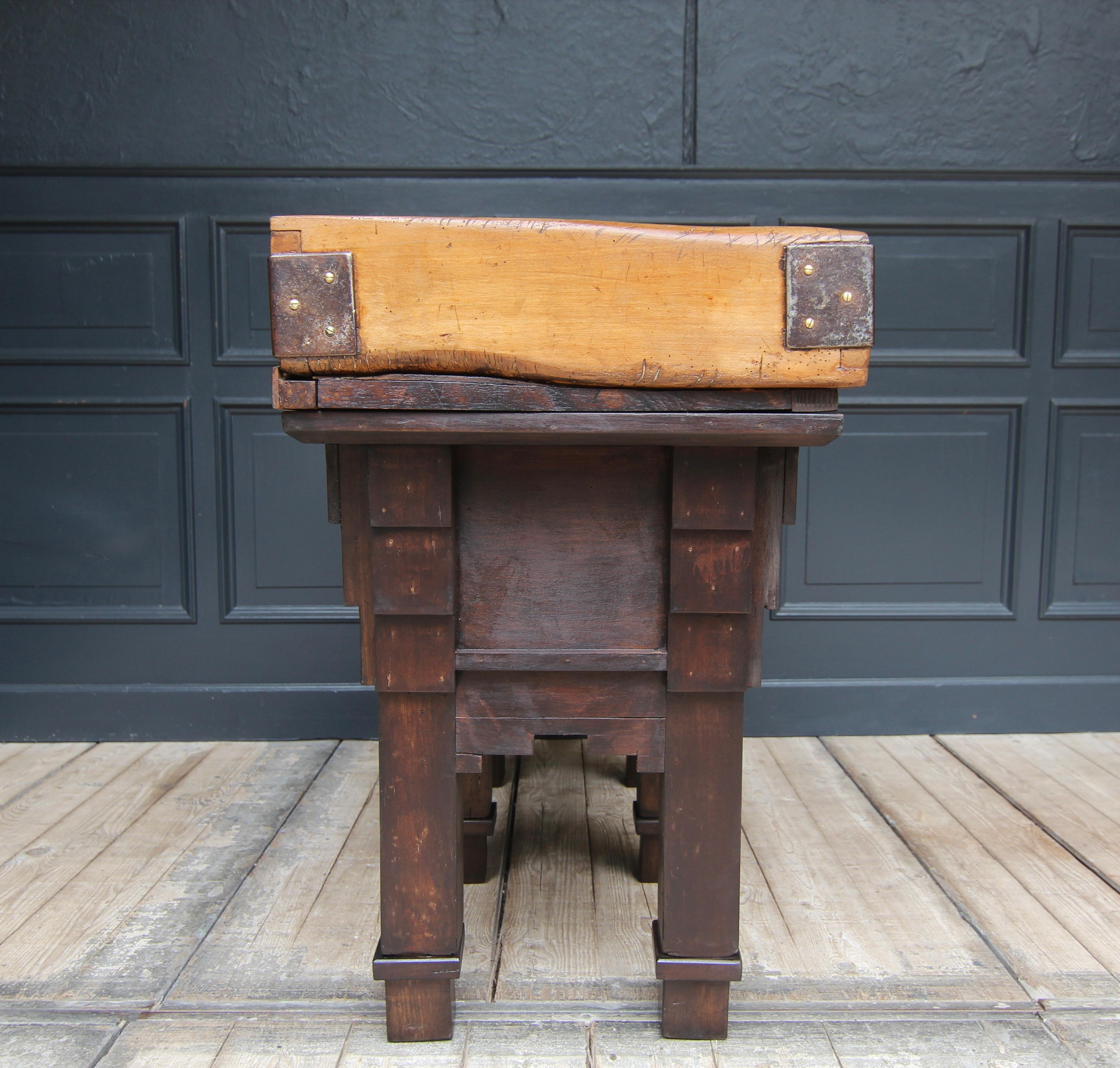 1930´s Butcher Block Table 12