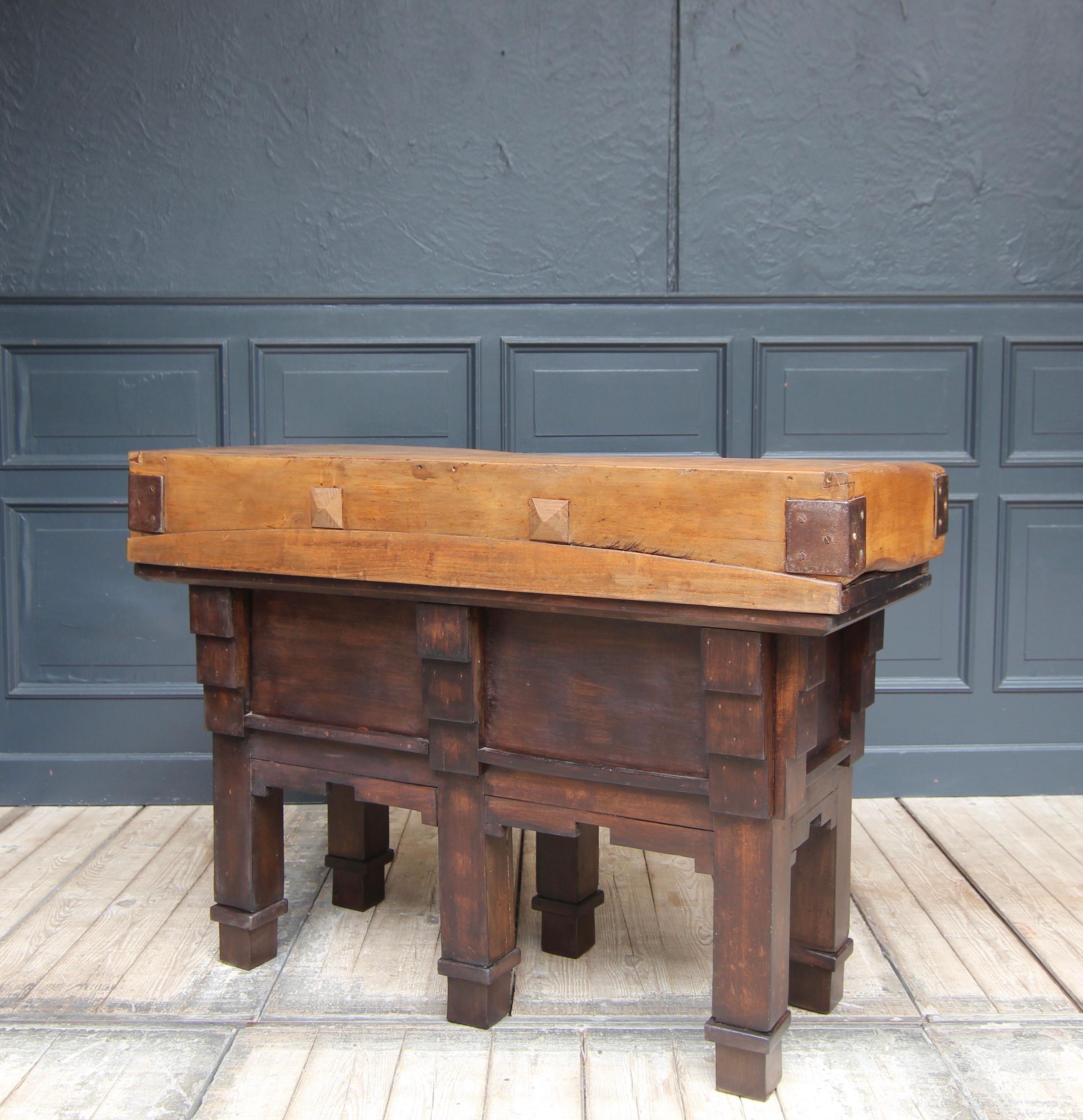 1930´s Butcher Block Table 13
